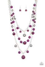 Load image into Gallery viewer, The Partygoer Purple Necklace Paparazzi Accessories