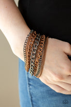Load image into Gallery viewer, Metallic Horizon - Copper Bracelet Paparazzi Accessories