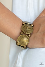 Load image into Gallery viewer, Boldy Basic Brass Bracelet Paparazzi Accessories