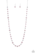 Load image into Gallery viewer, Pristine Prestige - Pink Pearl Necklace Paparazzi Accessories