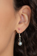 Load image into Gallery viewer, Industrial Intensity Silver Pearl Necklace Paparazzi Accessories