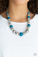 Load image into Gallery viewer, Weekend Party - Blue Necklace Paparazzi Accessories