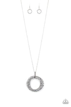 Load image into Gallery viewer, Metal Marathon - Silver Necklace Paparazzi Accessories