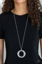 Load image into Gallery viewer, Metal Marathon - Silver Necklace Paparazzi Accessories