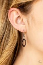 Load image into Gallery viewer, Metal Marathon Black Gunmetal Necklace Paparazzi Accessories