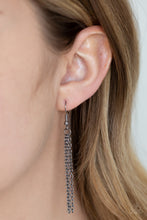 Load image into Gallery viewer, Square It Up Black Gunmetal Necklace Paparazzi Accessories