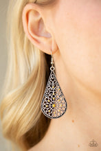 Load image into Gallery viewer, Mandala Makeover Yellow Earring Paparazzi Accessories