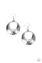 Load image into Gallery viewer, Savory Shimmer Silver Earrings Paparazzi Accessories