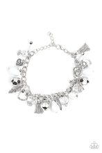 Load image into Gallery viewer, Charmingly Romantic White Bracelet Paparazzi Accessories