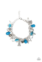 Load image into Gallery viewer, Charmingly Romantic Blue Bracelet Paparazzi Accessories