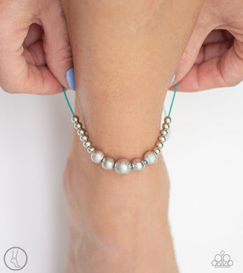 Beach Zen Green Anklet Paparazzi Accessories