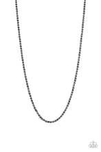 Load image into Gallery viewer, Jump Street - Black Gunmetal Necklace Paparazzi Accessories