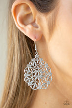 Load image into Gallery viewer, Garden Party Princess White Earring Paparazzi Accessories