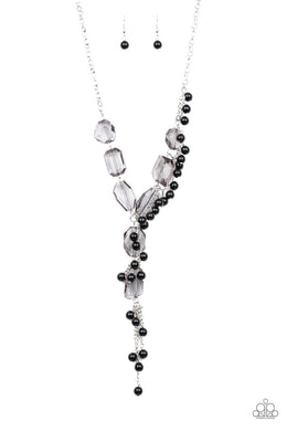 Prismatic Princess - Black Necklace Paparazzi Accessories