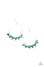 Load image into Gallery viewer, Crystal Collaboration Green Earring Paparazzi Accessories