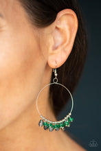 Load image into Gallery viewer, Crystal Collaboration Green Earring Paparazzi Accessories