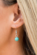 Load image into Gallery viewer, Santa Fe Solstice Blue Stone Neckace Paparazzi Accessories