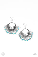 Load image into Gallery viewer, Canyonlands Celebration Blue Earrings Paparazzi Accessories