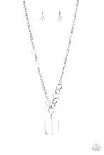 Load image into Gallery viewer, Never a Dull Moment - White Necklace Paparazzi Accessories
