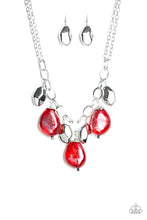 Load image into Gallery viewer, Looking Glass Glamorous Red Necklace Paparazzi Accessories