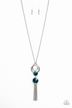 Load image into Gallery viewer, Very Fort-YOU-nate Blue Necklace Paparazzi Accessories