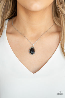 In Glow Spirits Black Necklace Paparazzi Accessories