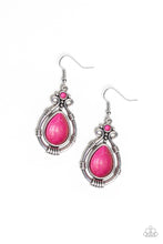 Load image into Gallery viewer, Canyon Scene Pink Earrings Paparazzi Accessories
