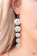 Load image into Gallery viewer, Rippling Resplendence Silver Earring Paparazzi Accessories