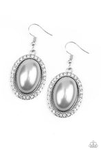 Load image into Gallery viewer, Celebrity Crush Silver Pearl Earring Paparazzi Accessories