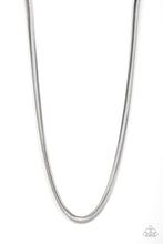 Load image into Gallery viewer, Kingpin Silver Necklace Paparazzi Accessories
