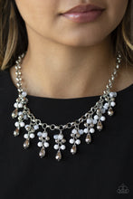 Load image into Gallery viewer, Traveling Trendsetter White Necklace Paparazzi Accessories