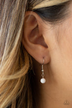 Load image into Gallery viewer, Travelling Trendsetter White Necklace Paparazzi Accessories