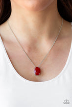 Load image into Gallery viewer, Extra Ice Red Necklace Paparazzi Accessories