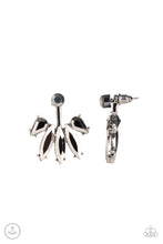 Load image into Gallery viewer, Stunningly Striking Black Jacket Earring Paparazzi Accessories