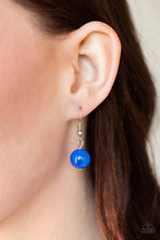 Load image into Gallery viewer, Beach Glam Blue Necklace Paparazzi Accessories