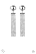 Load image into Gallery viewer, Tassel Throwback Silver Earring Paparazzi Accessories