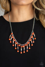 Load image into Gallery viewer, Earth Conscious - Orange Stone Necklace Paparazzi Accessories