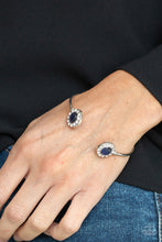 Load image into Gallery viewer, Instant Illumination - Blue Cat&#39;s Eye Cuff Bracelet Paparazzi Accessories