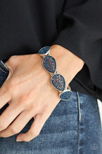 Load image into Gallery viewer, Heirloom Hunter Blue Bracelet Paparazzi Accessories