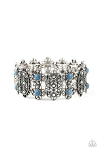 Load image into Gallery viewer, Majestic Gardens - Blue Bracelet Paparazzi Accessories