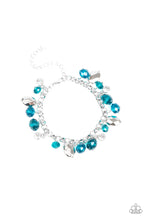 Load image into Gallery viewer, Dazing Dazzle - Blue Paparazzi Accessories