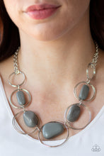 Load image into Gallery viewer, Travel Log Silver Necklace Paparazzi Accessories