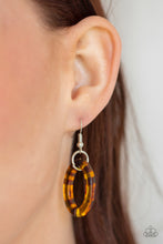 Load image into Gallery viewer, Comin In Haute Brown Acrylic Necklace Paparazzi Accessories