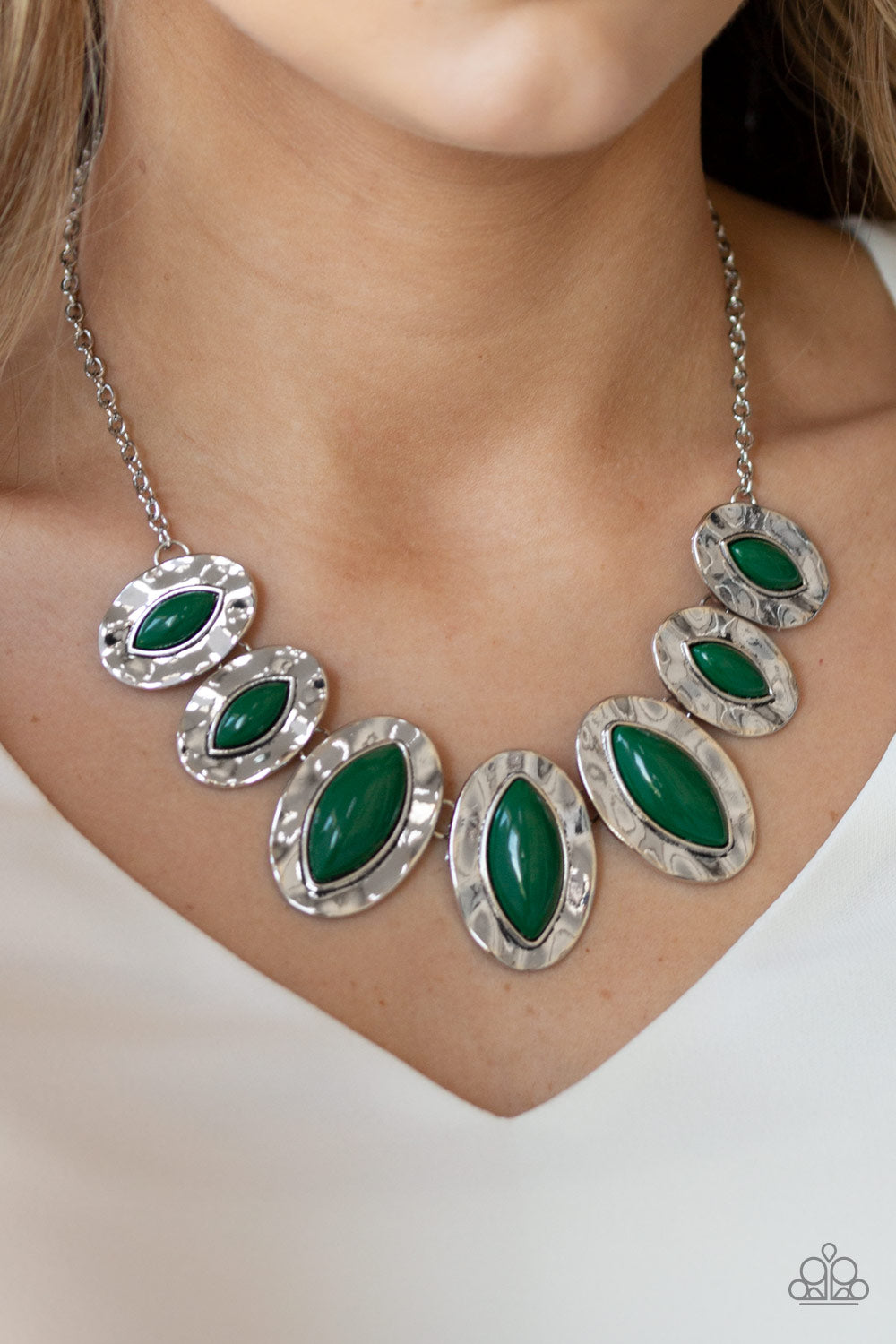 Terra Color Green Necklace Paparazzi Accessories