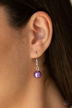 Load image into Gallery viewer, Duchess Dior Purple Pearl Necklace Paparazzi Accessories