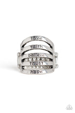Load image into Gallery viewer, Never Lose Faith Silver Ring Paparazzi Accessories