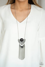 Load image into Gallery viewer, Spirit Trek Black Necklace Paparazzi Accessories