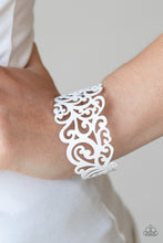 Load image into Gallery viewer, VINE and Dash - White Bracelet Paparazzi Accessories