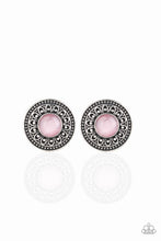 Load image into Gallery viewer, Fine Flora - Pink Earrings Paparazzi Accessories