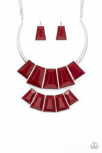 Load image into Gallery viewer, Lions, Tigress and Bears Red Necklace Paparazzi Accessories